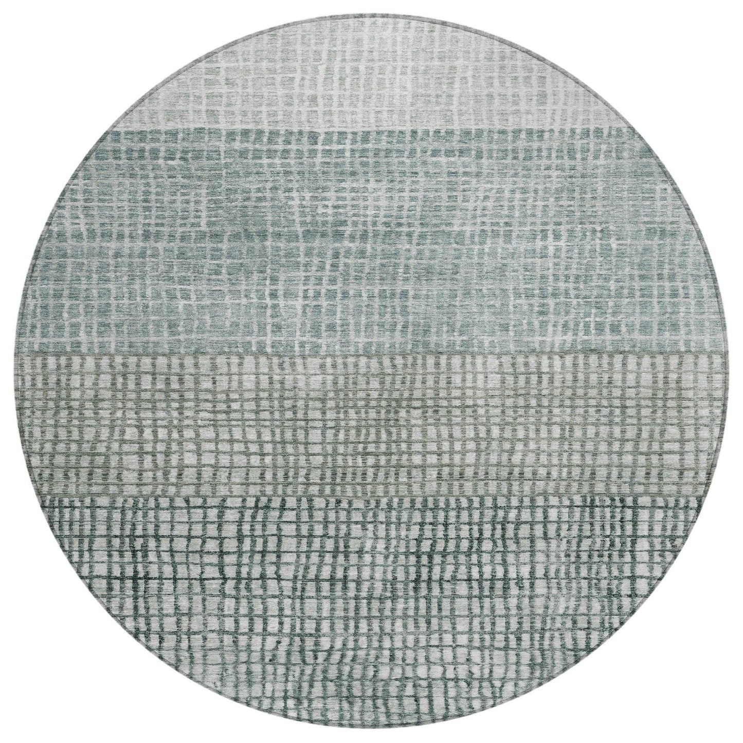 Raeon Aqua Washable Indoor-Outdoor Rug