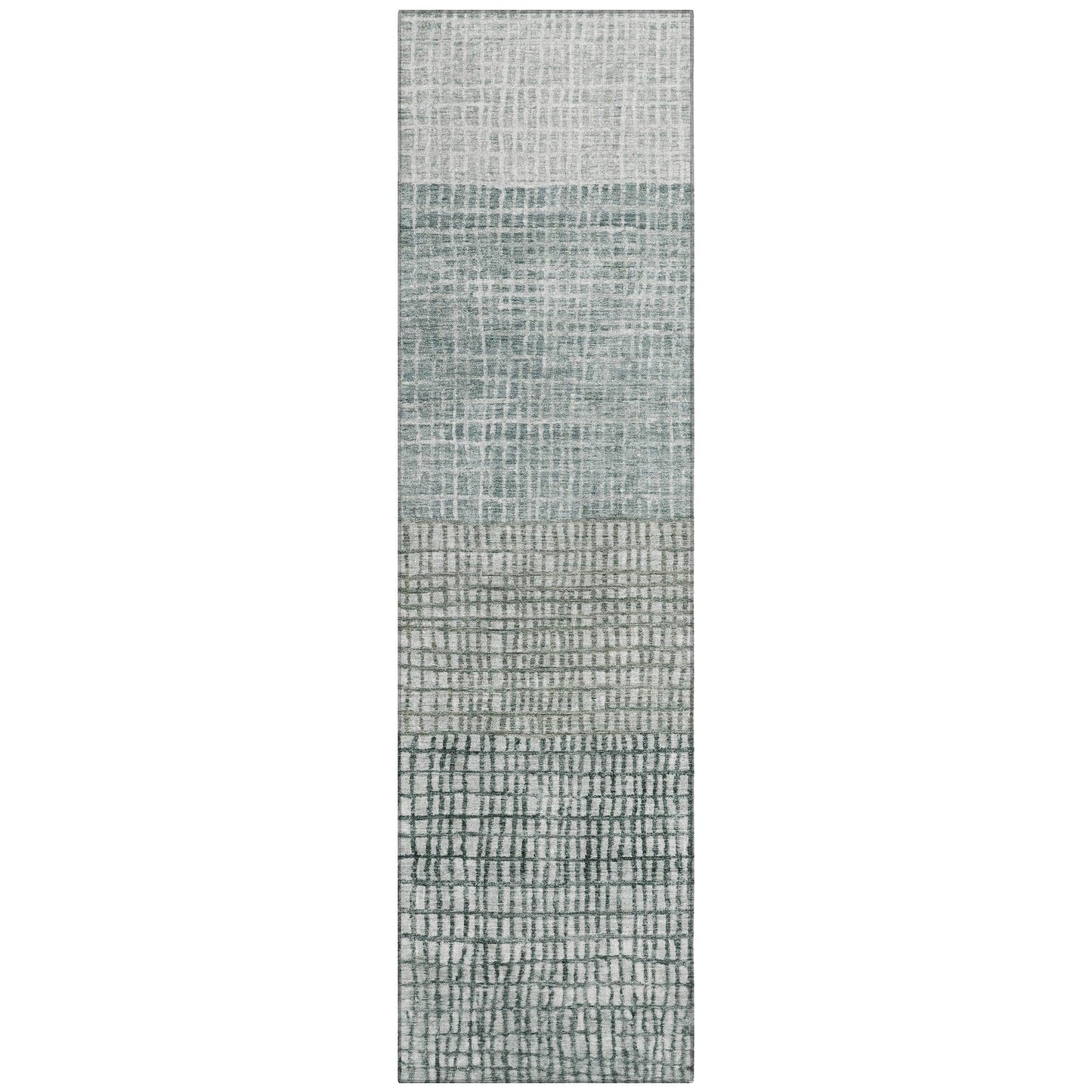 Raeon Aqua Washable Indoor-Outdoor Rug