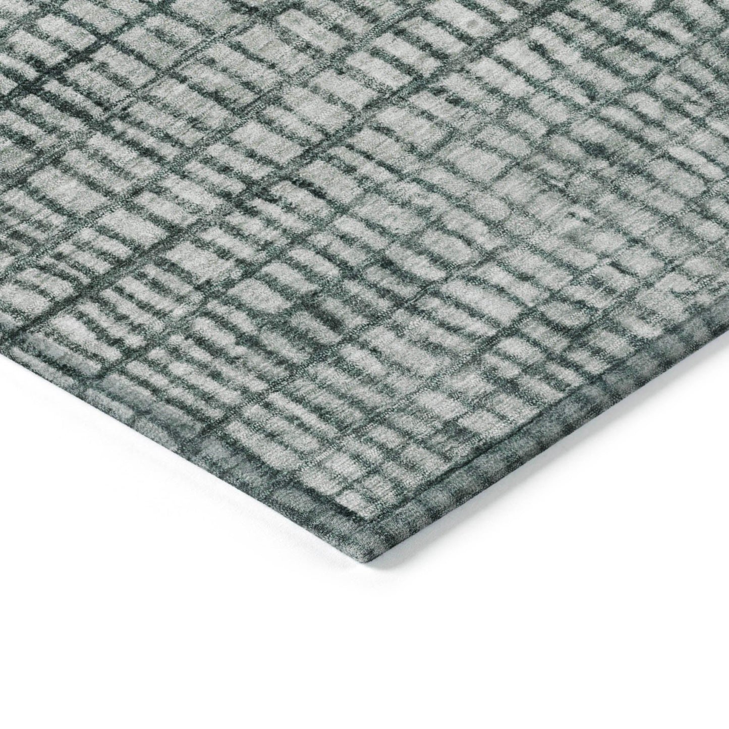 Raeon Aqua Washable Indoor-Outdoor Rug