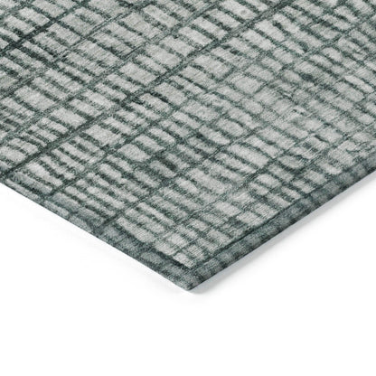 Raeon Aqua Washable Indoor-Outdoor Rug