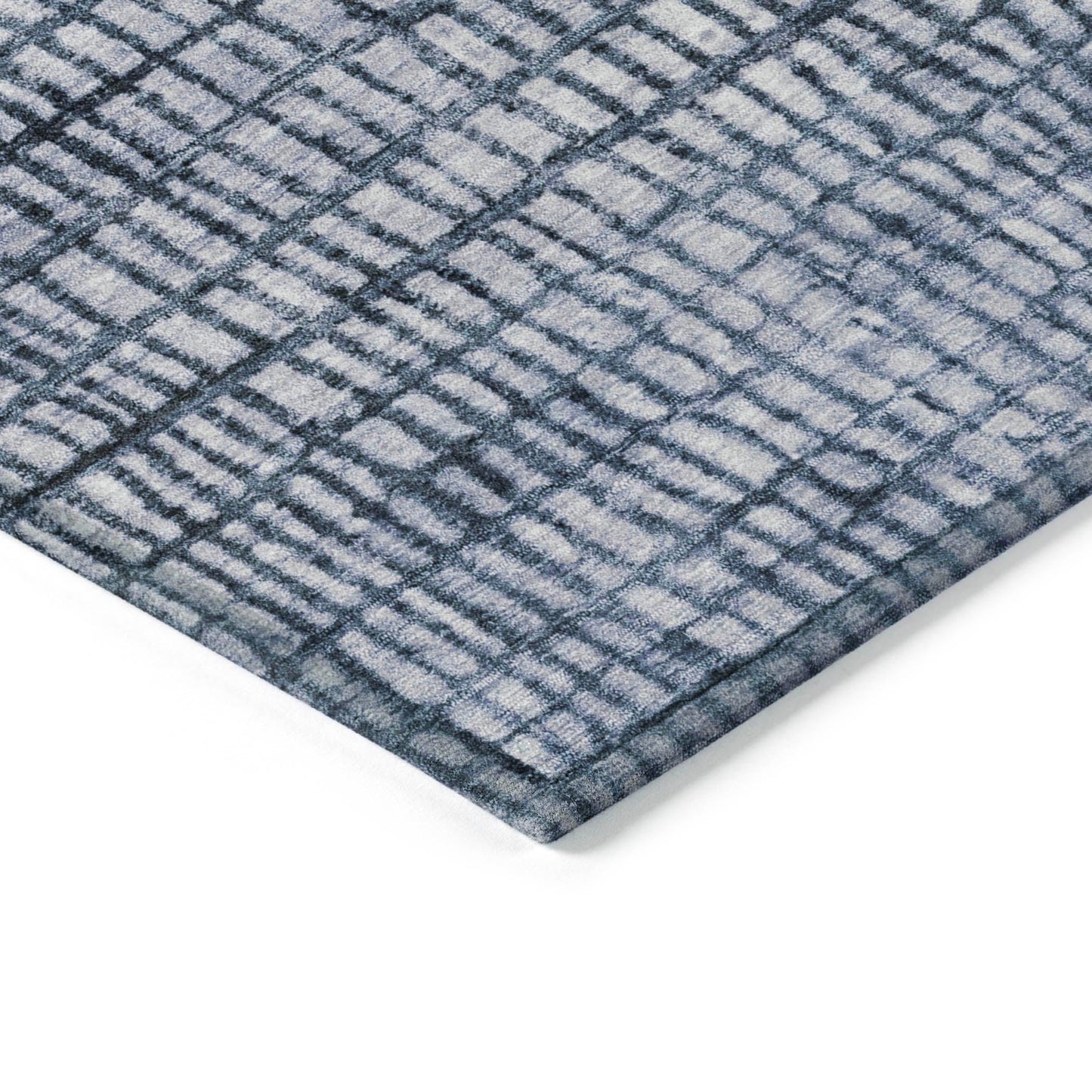 Raeon Blue Washable Indoor-Outdoor Rug