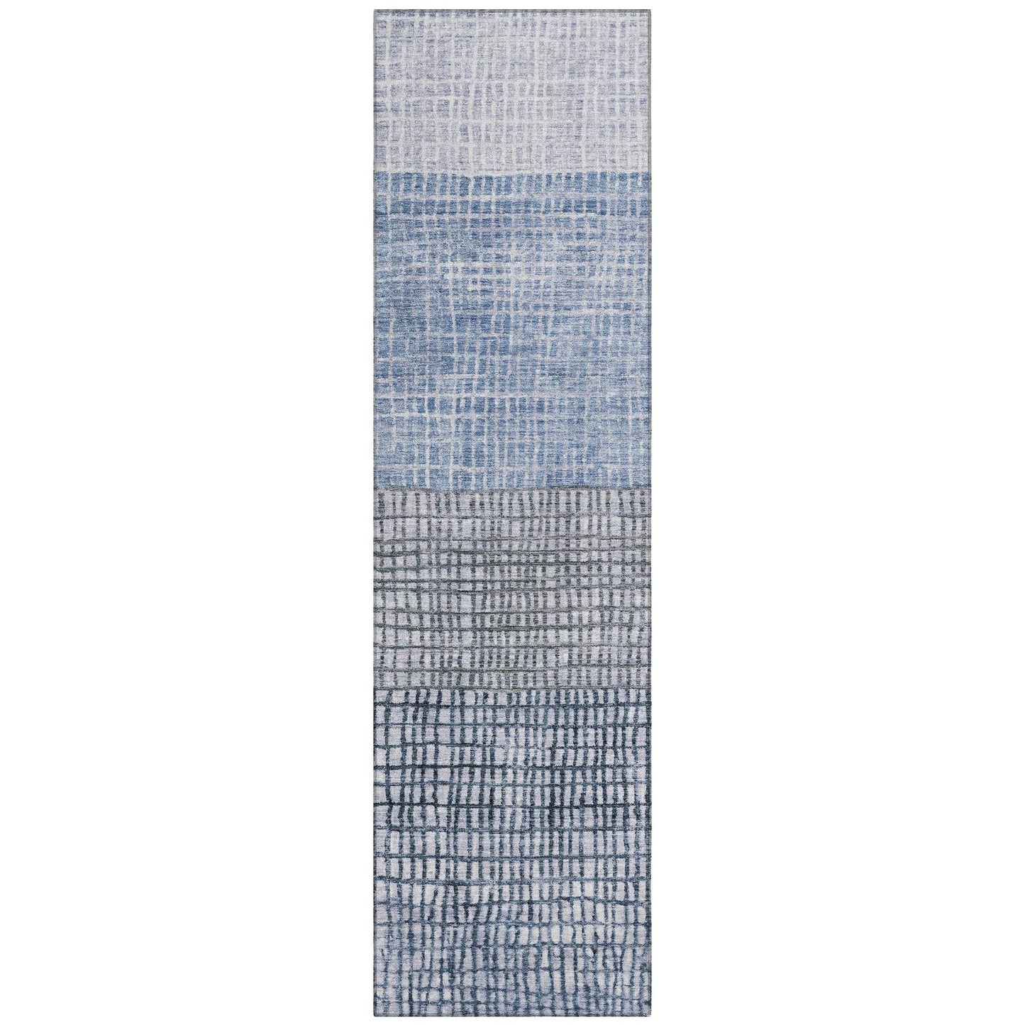 Raeon Blue Washable Indoor-Outdoor Rug