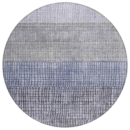 Raeon Denim Washable Indoor-Outdoor Rug