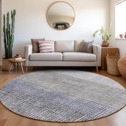 Raeon Denim Washable Indoor-Outdoor Rug