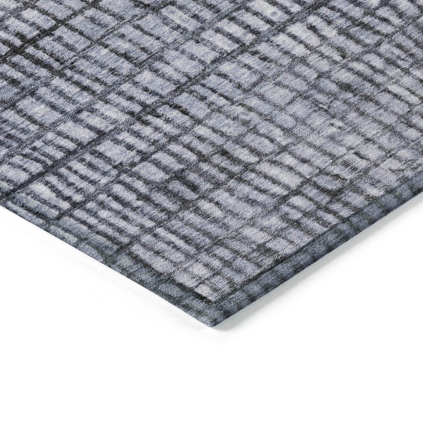 Raeon Denim Washable Indoor-Outdoor Rug