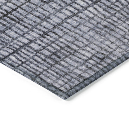 Raeon Denim Washable Indoor-Outdoor Rug