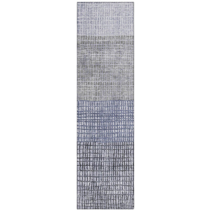 Raeon Denim Washable Indoor-Outdoor Rug