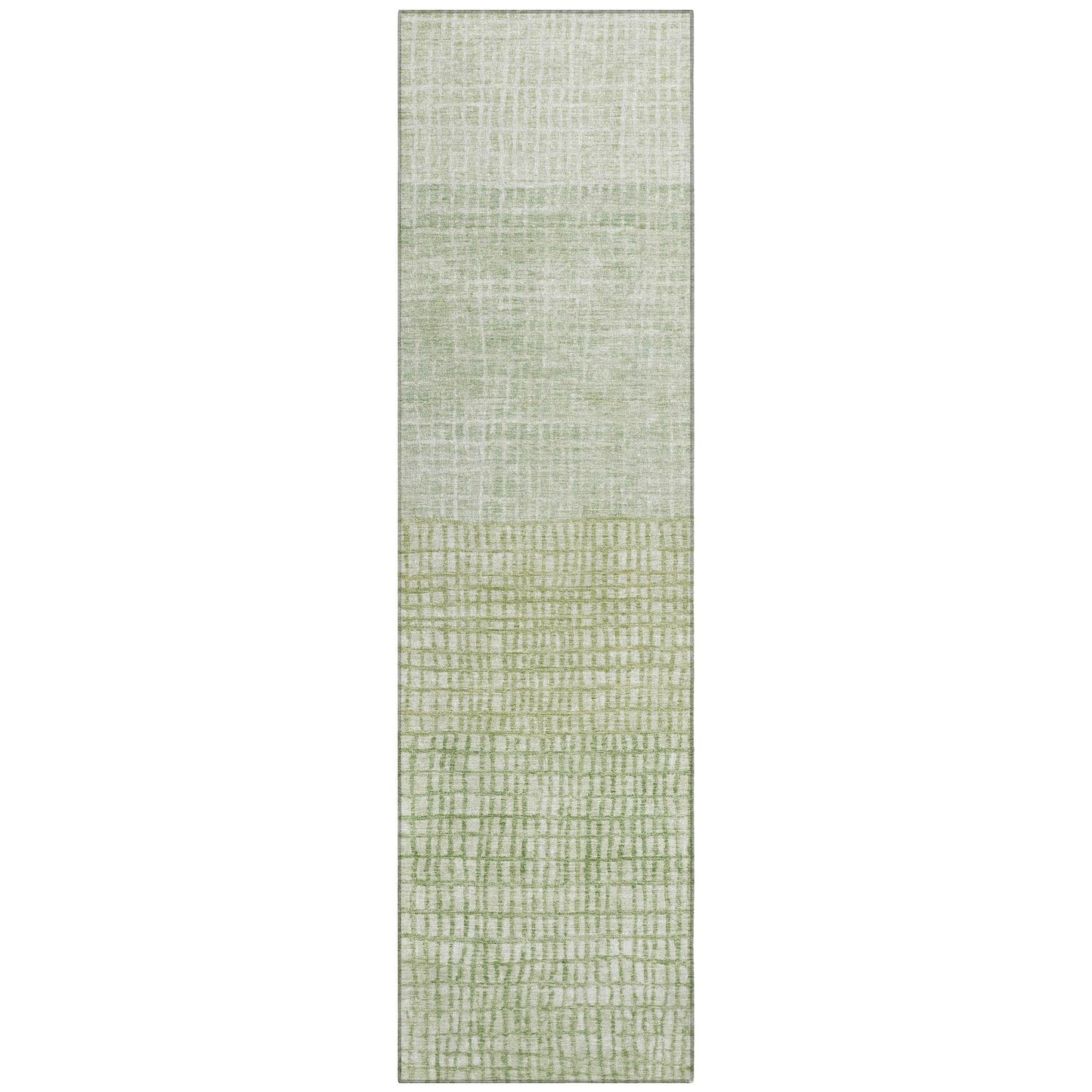 Raeon Green Washable Indoor-Outdoor Rug
