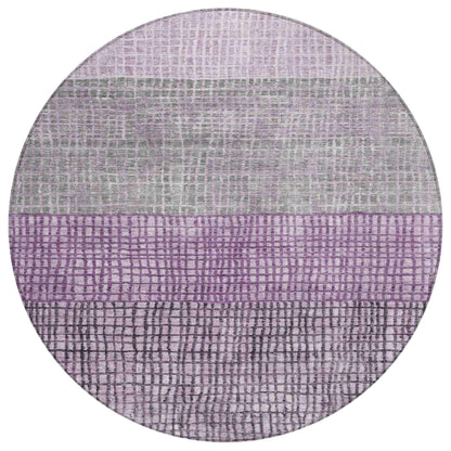 Raeon Plum Washable Indoor-Outdoor Rug