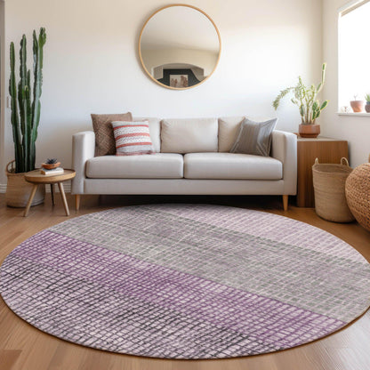 Raeon Plum Washable Indoor-Outdoor Rug