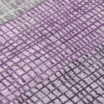 Raeon Plum Washable Indoor-Outdoor Rug
