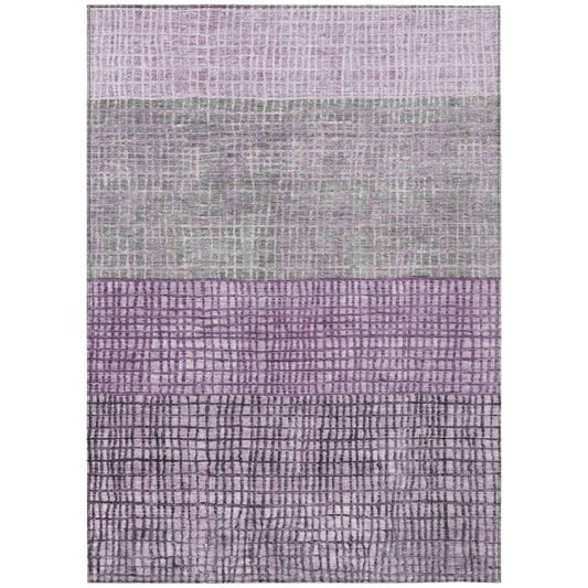 Raeon Plum Washable Indoor-Outdoor Rug