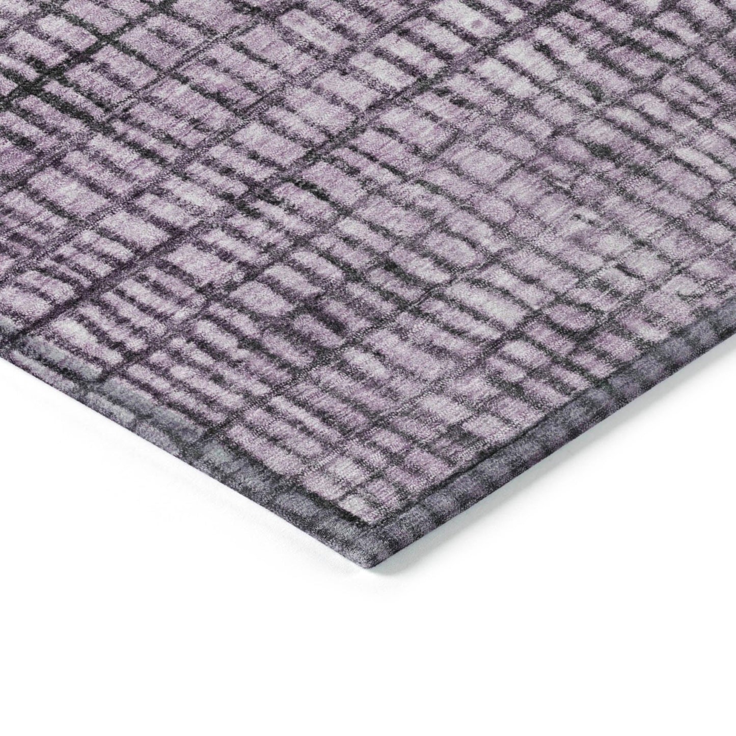 Raeon Plum Washable Indoor-Outdoor Rug