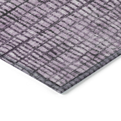 Raeon Plum Washable Indoor-Outdoor Rug