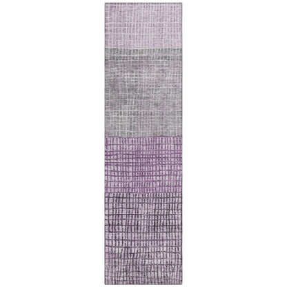 Raeon Plum Washable Indoor-Outdoor Rug
