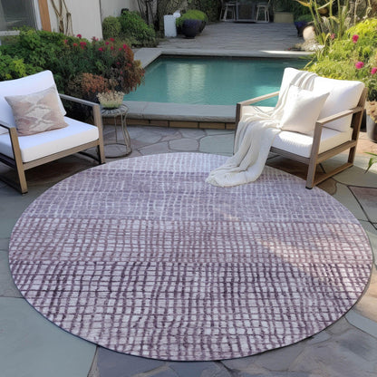 Raeon Purple Washable Indoor-Outdoor Rug
