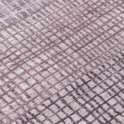 Raeon Purple Washable Indoor-Outdoor Rug