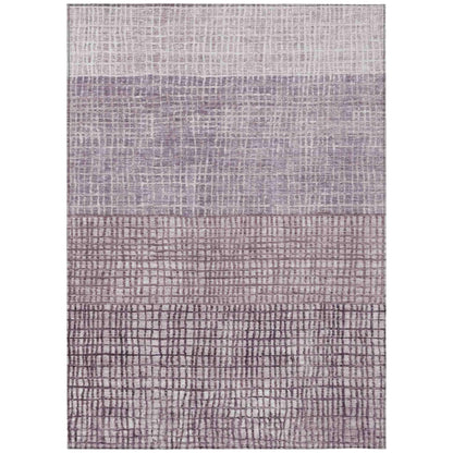 Raeon Purple Washable Indoor-Outdoor Rug