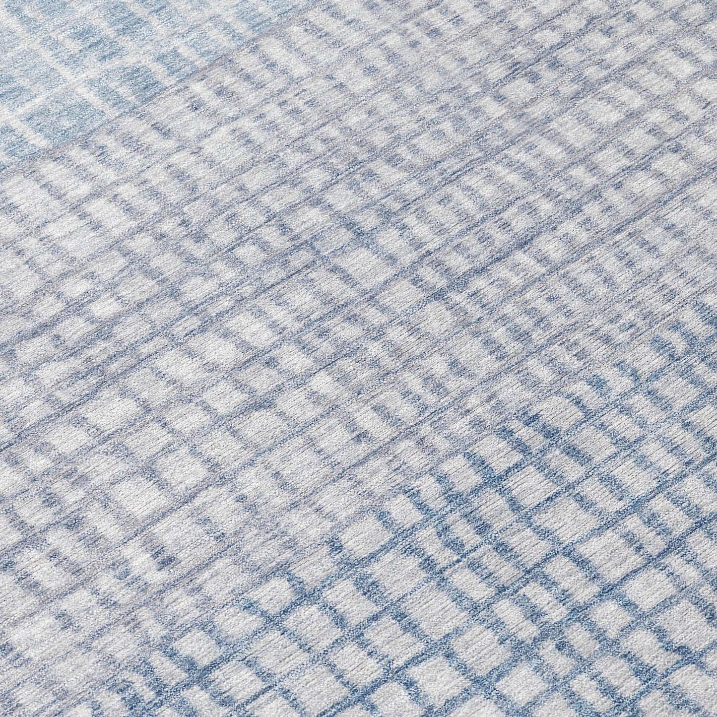 Raeon Sky Washable Indoor-Outdoor Rug