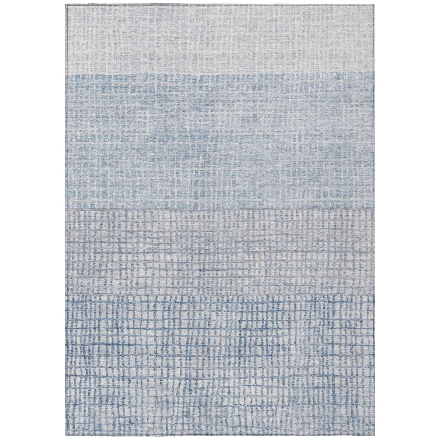 Raeon Sky Washable Indoor-Outdoor Rug