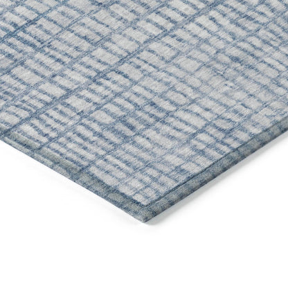 Raeon Sky Washable Indoor-Outdoor Rug