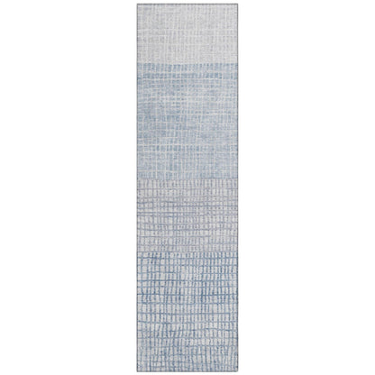 Raeon Sky Washable Indoor-Outdoor Rug