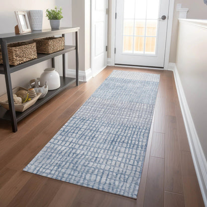 Raeon Sky Washable Indoor-Outdoor Rug