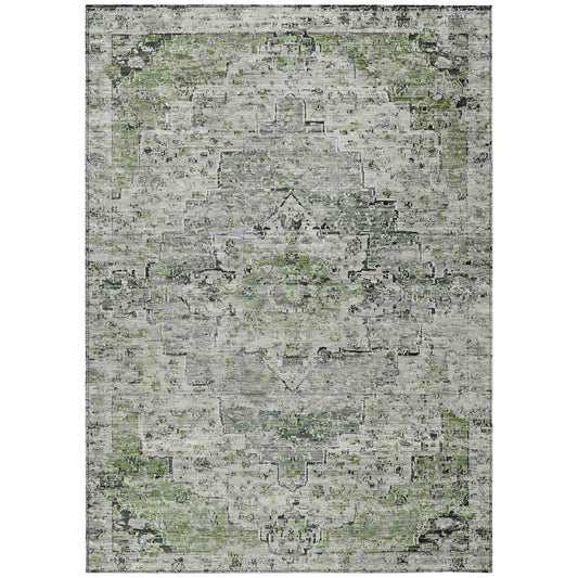 Raeor Aloe Washable Indoor-Outdoor Rug