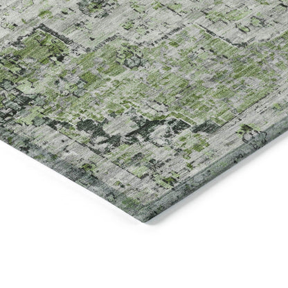Raeor Aloe Washable Indoor-Outdoor Rug