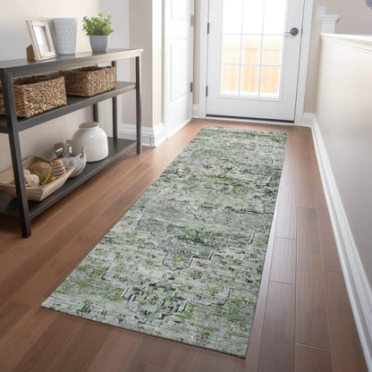 Raeor Aloe Washable Indoor-Outdoor Rug