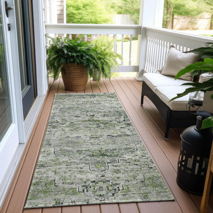 Raeor Aloe Washable Indoor-Outdoor Rug