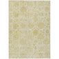 Raeora Gold Washable Indoor-Outdoor Rug