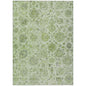 Raeora Green Washable Indoor-Outdoor Rug