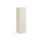 Raffia Raffia Covered White Pedestal - LOOMLAN - Chelsea House - Side Tables