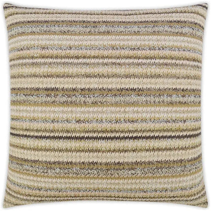 Raffia Weave Beach Brown Throw Pillow Insert - LOOMLAN - D.V. Kap - Throw Pillows