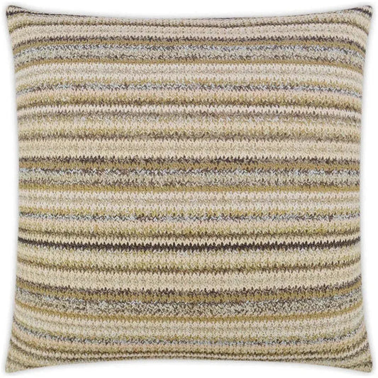 Raffia Weave Beach Brown Throw Pillow Insert - LOOMLAN - D.V. Kap - Throw Pillows