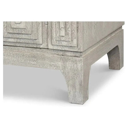 Rafina Three Door Cabinet For Living Room - LOOMLAN - Sarreid - Sideboards