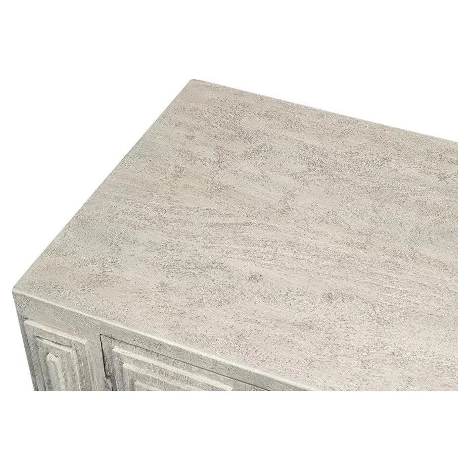 Rafina Three Door Cabinet For Living Room - LOOMLAN - Sarreid - Sideboards