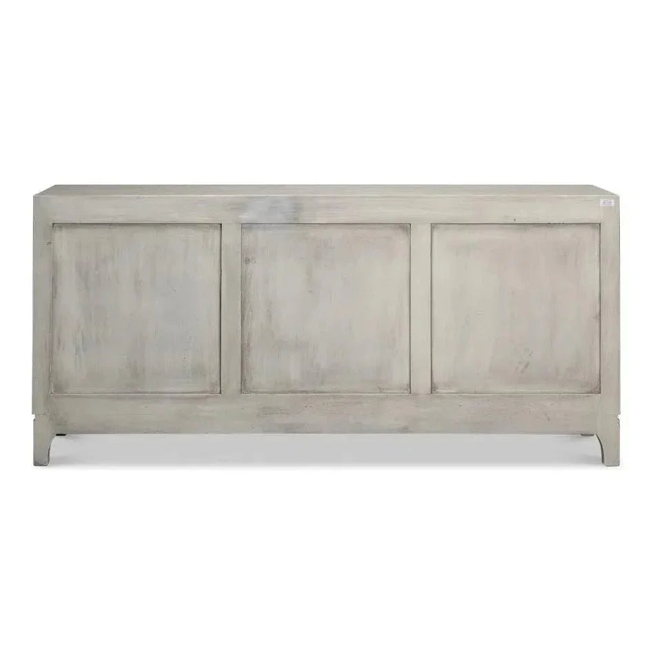 Rafina Three Door Cabinet For Living Room - LOOMLAN - Sarreid - Sideboards