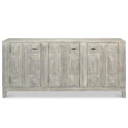 Rafina Three Door Cabinet For Living Room - LOOMLAN - Sarreid - Sideboards