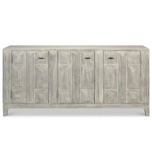 Rafina Three Door Cabinet For Living Room - LOOMLAN - Sarreid - Sideboards
