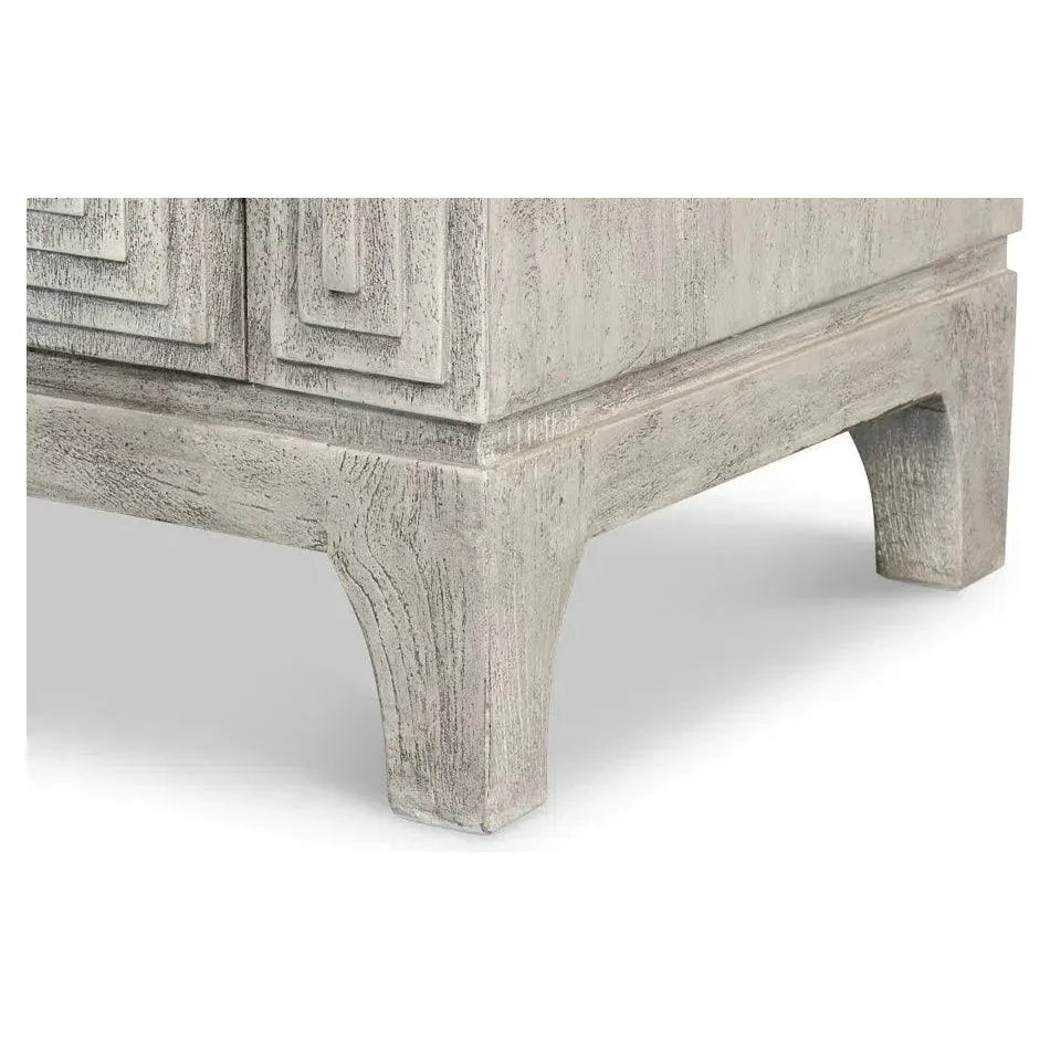 Rafina Two Door Cabinet For Living Room - LOOMLAN - Sarreid - Sideboards