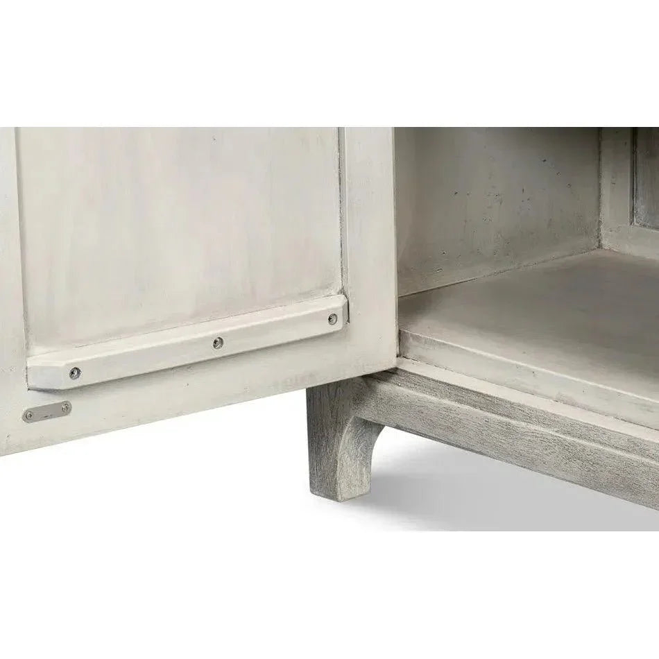 Rafina Two Door Cabinet For Living Room - LOOMLAN - Sarreid - Sideboards