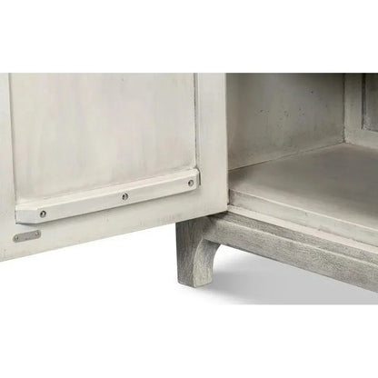 Rafina Two Door Cabinet For Living Room - LOOMLAN - Sarreid - Sideboards