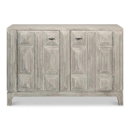 Rafina Two Door Cabinet For Living Room - LOOMLAN - Sarreid - Sideboards