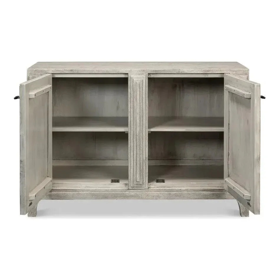 Rafina Two Door Cabinet For Living Room - LOOMLAN - Sarreid - Sideboards
