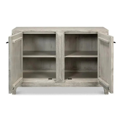 Rafina Two Door Cabinet For Living Room - LOOMLAN - Sarreid - Sideboards
