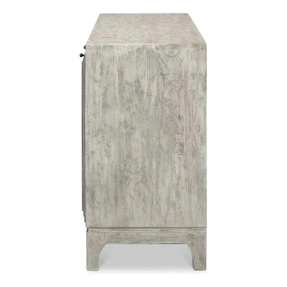 Rafina Two Door Cabinet For Living Room - LOOMLAN - Sarreid - Sideboards