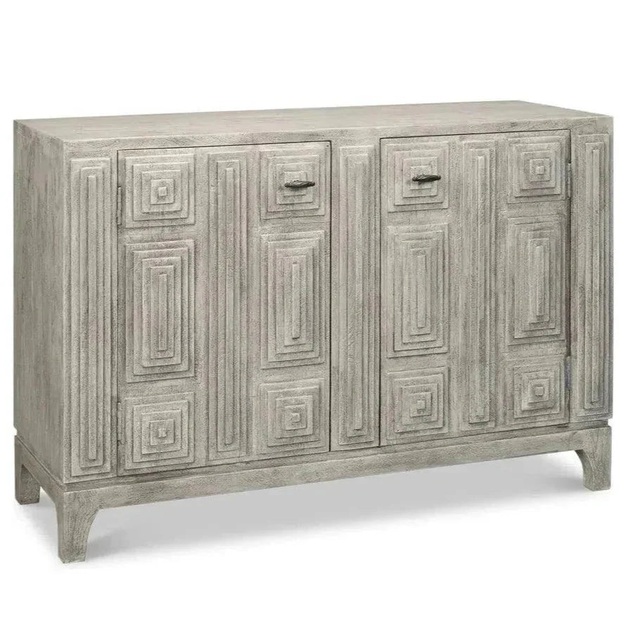 Rafina Two Door Cabinet For Living Room - LOOMLAN - Sarreid - Sideboards