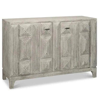 Rafina Two Door Cabinet For Living Room - LOOMLAN - Sarreid - Sideboards